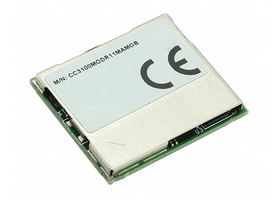 Ricetrasmettitore di superficie IC del modulo rf del chip CC3100MODR11MAMOBR 63-SMD di IoT del supporto