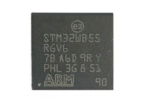 6dBm microcontroller MCU STM32WB55RGV6 68VFQFN Dual Core MCU senza fili Multiprotocol