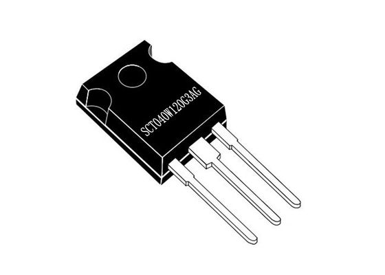 Transistor del carburo di silicio del chip SCT040W120G3AG del circuito integrato di SIC ampi Bandgap HiP247