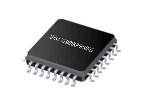 L'automobile scheggia il chip del convertitore analogico-digitale TQFP32 IC di ADS131M08QPBSRQ1 24Bit