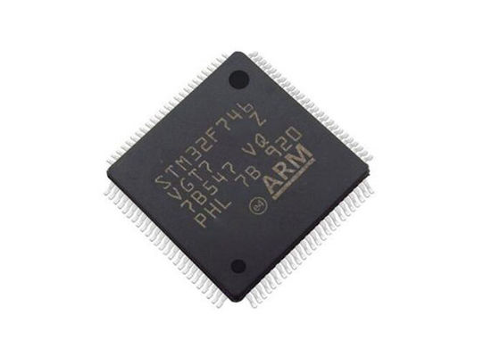 i microcontroller del microcontroller MCU 100LQFP di MCUs STM32F746VGT7 della corteccia del braccio 32Bit scheggiano