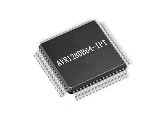 128KB microcontroller a bassa potenza flessibile IC 64-TQFP dell'ISTANTANEO AVR128DB64-I/PT