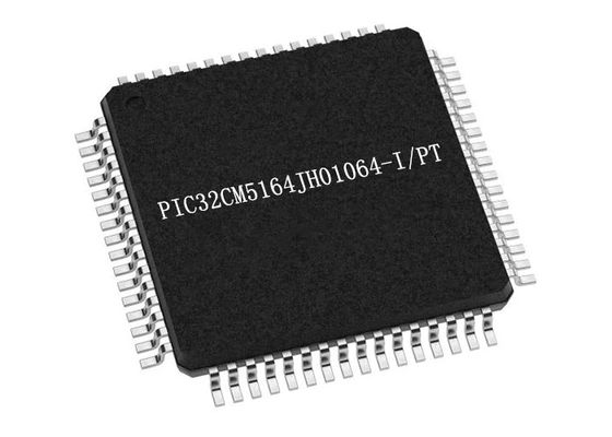 Microcontroller IC 64TQFP del microcontroller MCU PIC32CM5164JH01064-I/PT 48MHZ