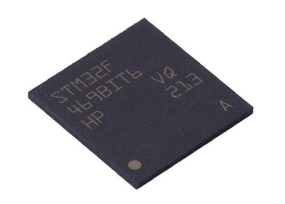 Chip doppio del microcontroller di SPI 180MHz del quadrato del microcontroller MCU STM32F469BIT6 208LQFP