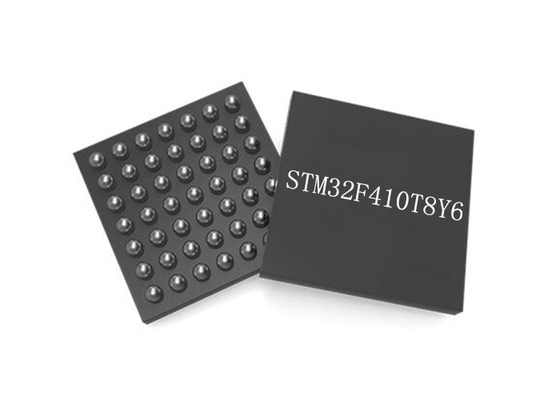 rendimento elevato del chip 100MHz del microcontroller del centro STM32F410T8Y6 36WLCSP di 32Bit Singl