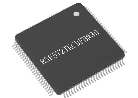 Microcontroller di superficie IC di 32 bit del supporto R5F572TKCDFB#30 del pacchetto 144-LQFP