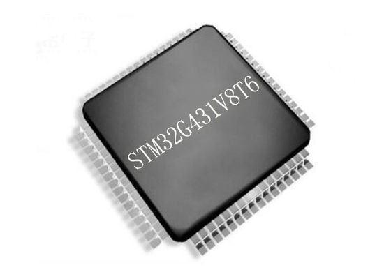 LQFP100 i microcontroller del microcontroller MCU STM32G431V8T6 32Bit scheggiano il chip di 170MHz IC