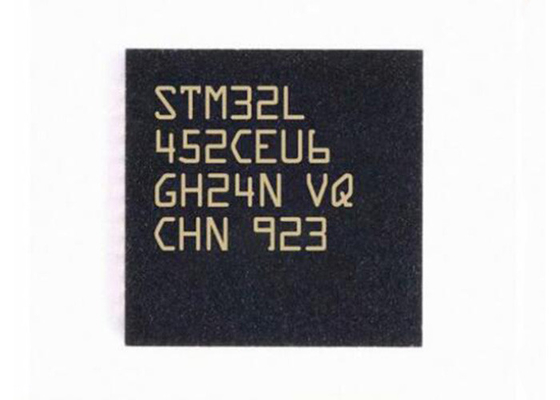 FLASH del chip 512KB del microcontroller del microcontroller MCU STM32L452CEU6 48UFQFN 32Bit