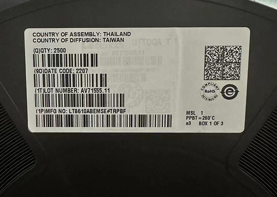 Chip del circuito integrato dei regolatori di commutazione di CC di CC LT8610ABEMSE 3.5A 16-TFSOP