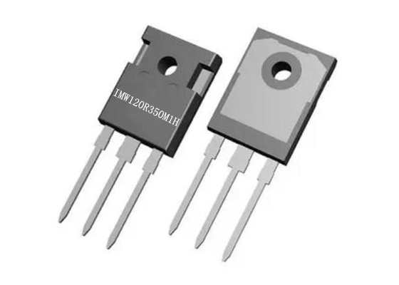 Chip TO-247-3 del circuito integrato del MOSFET IMW120R350M1H del carburo di silicio della fossa