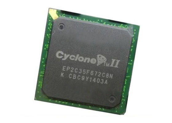 Chip programmabile del circuito integrato di gate array EP2C35F672C8N 672-FBGA del campo
