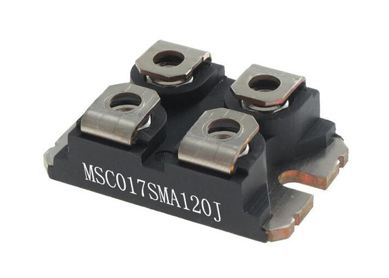 modulo SOT-227-4 del MOSFET di potere di N-Manica del carburo di silicio 1200V MSC017SMA120J