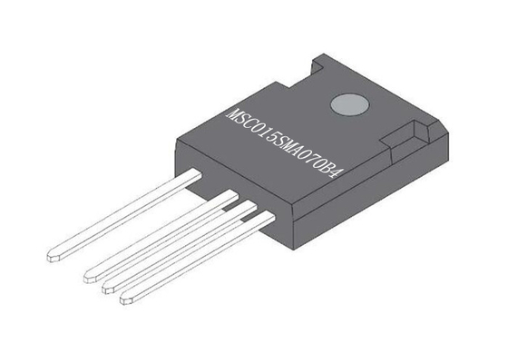 Di silicio del carburo MSC015SMA070B4 di N-Manica chip dei transistor TO-247-4 IC del MOSFET sic