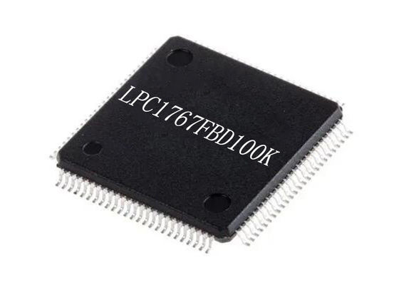 Chip 100-LQFP 100MHz dei microcontroller del microcontroller MCU LPC1767FBD100K 32Bit