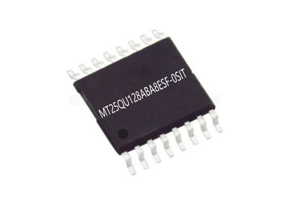 Chip MT25QU128ABA8ESF-0SIT del circuito integrato NÉ memoria flash SLC 32MX4 SOIC