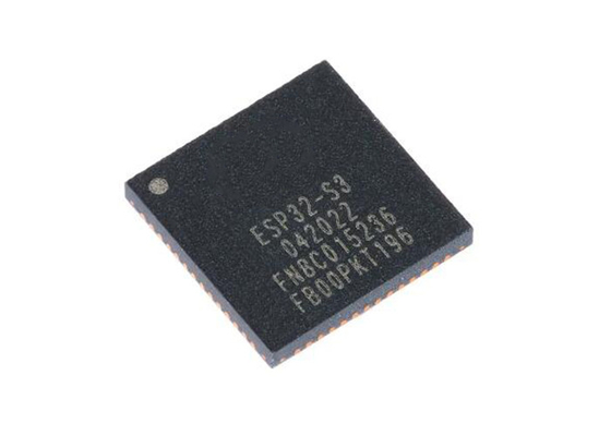 Ricetrasmettitore CI 56-QFN 2.4GHz WiFi BT v5.0 LE SoC di potere basso rf di BT IC ESP32-S3R8V