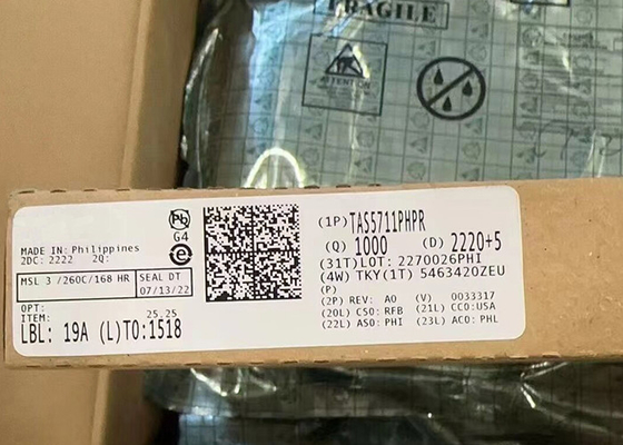 Amplificatori di potenza 48-HTQFP del chip TAS5711PHPR 20W Digital del circuito integrato audio