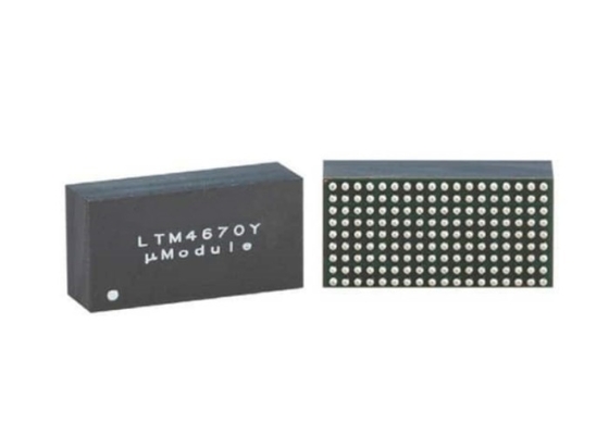 I CI scheggiano il regolatore del µModule del quadrato di LTM4670EY con matrice di uscita configurabile 10A