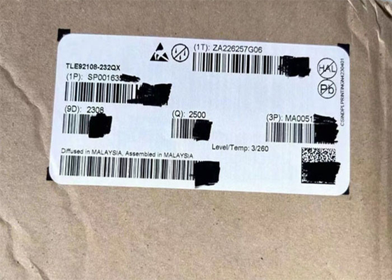 TLE92108-232QX Chip di circuito integrato non invertente driver di half-bridge gate IC 48-VFQFN