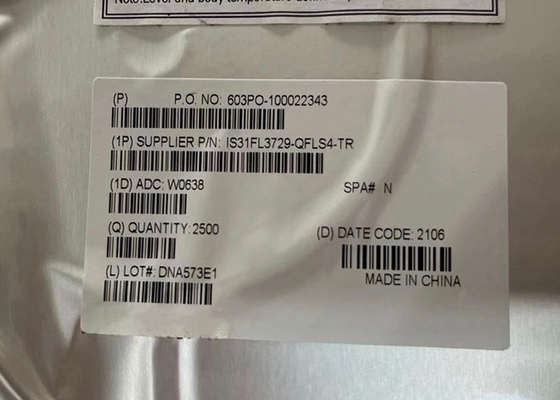 IS31FL3729-QFLS4-TR Chip di circuito integrato 35mA Matrix LED Driver IC 32-QFN