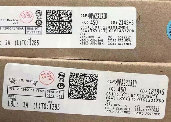 Chip di circuito integrato OPA2313ID Amplificatore di uso generale 2 Circuito Rail-to-Rail 8-SOIC