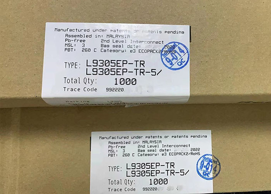 Guidatori di cancello L9305EP Guidatore di valvola a 4 canali per automobili HSSOP36 Chip di circuito integrato