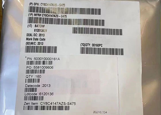 Microcontrollore a 24 MHz MCU CY8C4147AZS-S475 Microcontrollore a 32 bit IC 64-TQFP