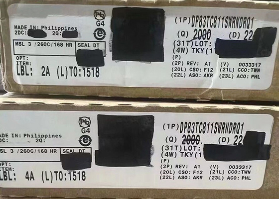 DP83TC811SWRNDRQ1 Trasmettitore Ethernet Automotive PHY a bassa potenza 36-VQFN