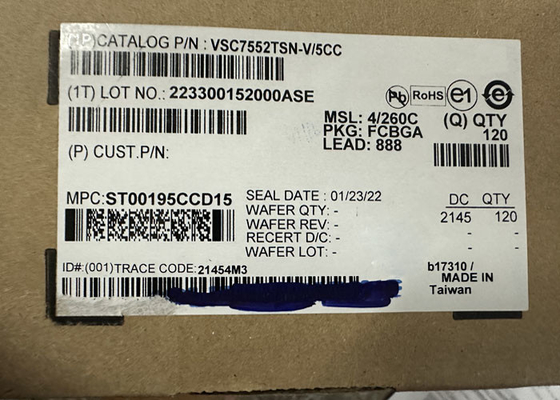 Interfaccia Ethernet VSC7552TSN-V/5CC Interfaccia Ethernet Telecom IC 888-FCBGA