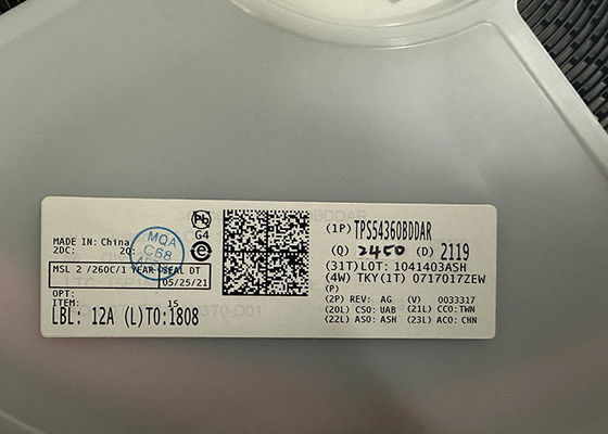 Chip di circuito integrato TPS54360BDDAR 3.5A Step-Down DC DC Converter 8-PowerSOIC