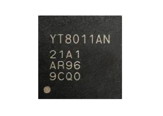 Ethernet IC YT8011AN Single Port Automotive Gigabit Ethernet PHY Trasmettitore QFN-48