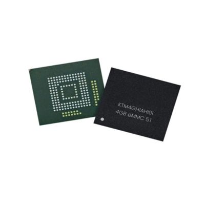 Memoria IC Chip KTM4GH1AHI01 EMMC 5.1 Memoria flash FBGA-153 Memoria flash incorporata
