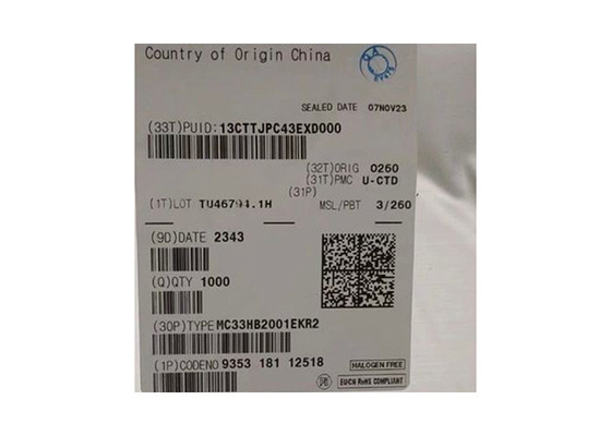 Chip di circuito integrato MC33HB2001EKR2 10A