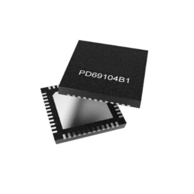 Chip di circuito integrato PD69104B1ILQ 4-Port Power Over Ethernet Manager IC QFN-48
