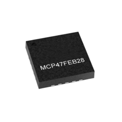 Chip di circuito integrato MCP47FEB28-E/MQ 12-bit DAC con interfaccia EEPROM e I2C