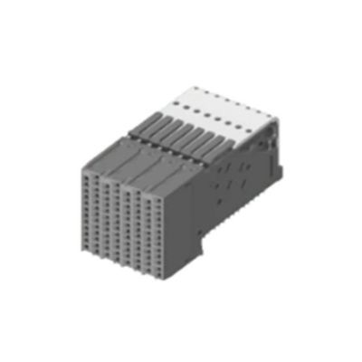 Collegatori HDTF-6-04-S-RA-LC-100 Collegatori Backplane 1.8mm Receptacolo ad angolo retto