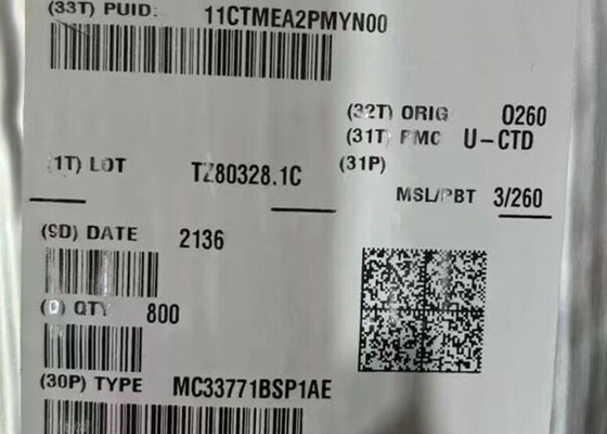 MC33771BSP1AE Chip di circuito integrato LQFP-64 Controller IC per celle a ioni di litio