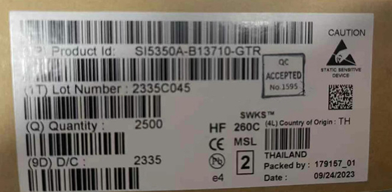 SI5350A-B13710-GTR chip di circuito integrato CMOS generatore di orologio 10-MSOP