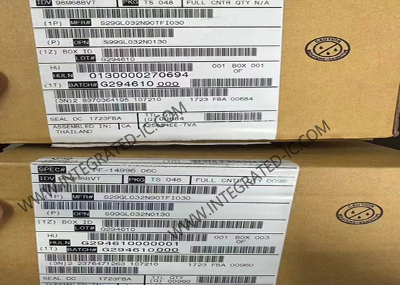 S29GL032N90TFI030 Memoria IC chip 32Mbit parallelo NOR memoria flash IC TSOP-48