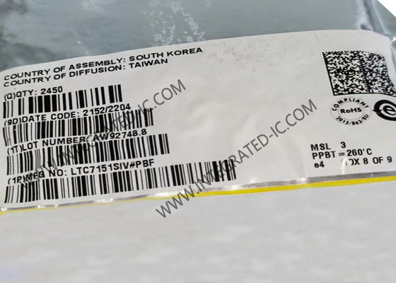 Alta efficienza LTC7151SIV 1MHz Buck Converter monolitico sincrono 28-VFQFN