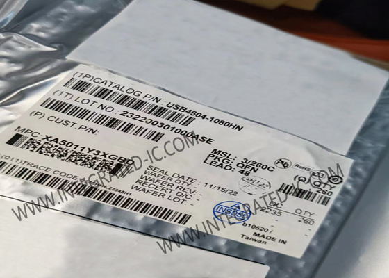 USB4604-1080HN chip di circuito integrato USB 2.0 HSIC Hi-Speed 4-Port Hub Controller IC