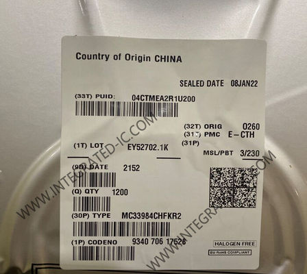 MC33984CHFKR2 circuito integrato chip driver di carico IC switch di distribuzione di potenza