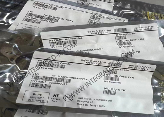 Regolatore ad alta tensione automobilistico di Alto-luminosità LED di 20-WFQFN MAX20090BATP/VY+