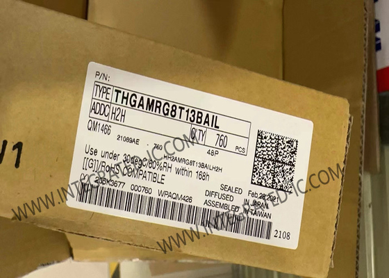 THGAMRG8T13BAIL Memoria IC Chip 256Gbit NAND Memoria IC FBGA-153 eMMC Flash Drive