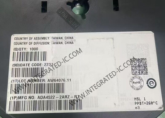 Chip di circuito integrato ADA4522-2ARZ 55V Amplificatore di precisione a doppio canale SOIC-8