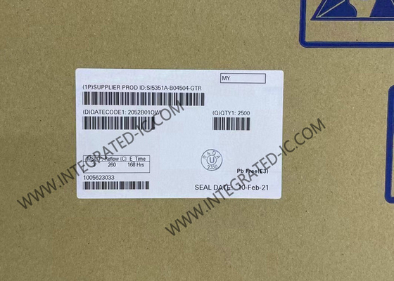 SI5351A-B04504-GTR Chip di circuito integrato I2C Generatore di orologio configurabile MSOP-10