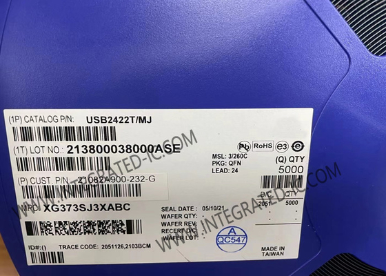 Chip di circuito integrato USB2422T/MJ a 2 porte USB 2.0 Controller Hub ad alta velocità QFN-24