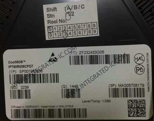 Chip di circuito integrato IPT60R035CFD7 109nC 351W Potenza MOSFET Transistor HSOF8