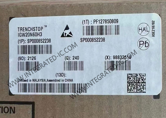 IGW20N60H3 chip di circuito integrato ad alta velocità 600V 20A IGBT transistor TO-247-3