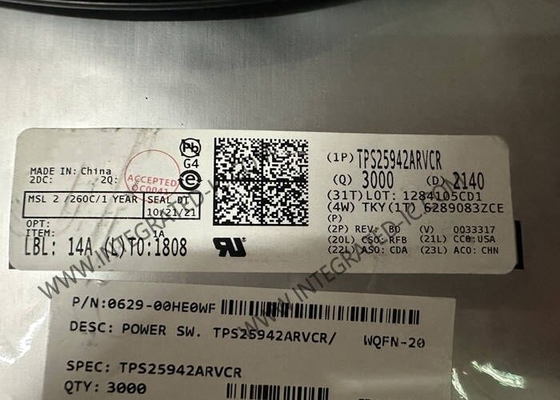 TPS25942ARVCR chip di circuito integrato 5A fusibile elettronico WQFN-20 eFuse Power MUX
